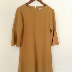 Philosophy Dresses Philosophy Yellow Long Sleeve Summer Dress